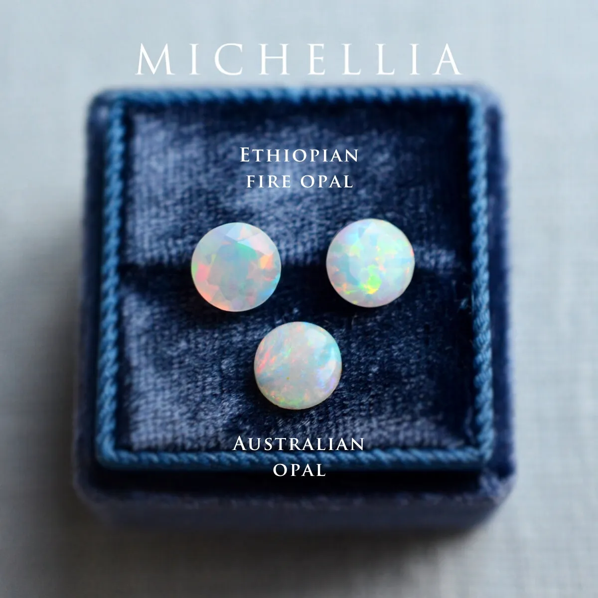 [Evelina] Vintage Classic Crown Oval Engagement Ring in Natural Australian Opal