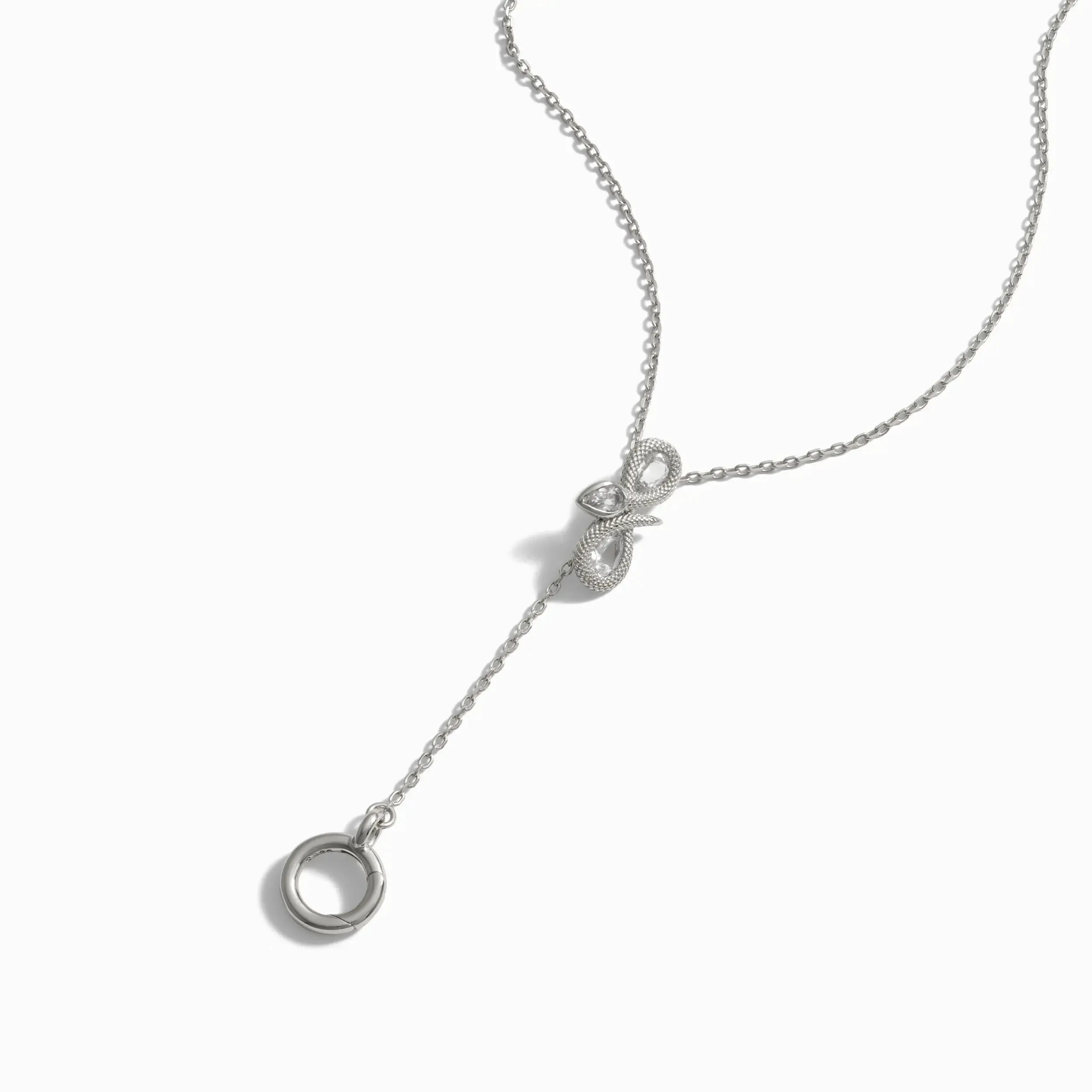 Infinity Snake Charm Collector Lariat