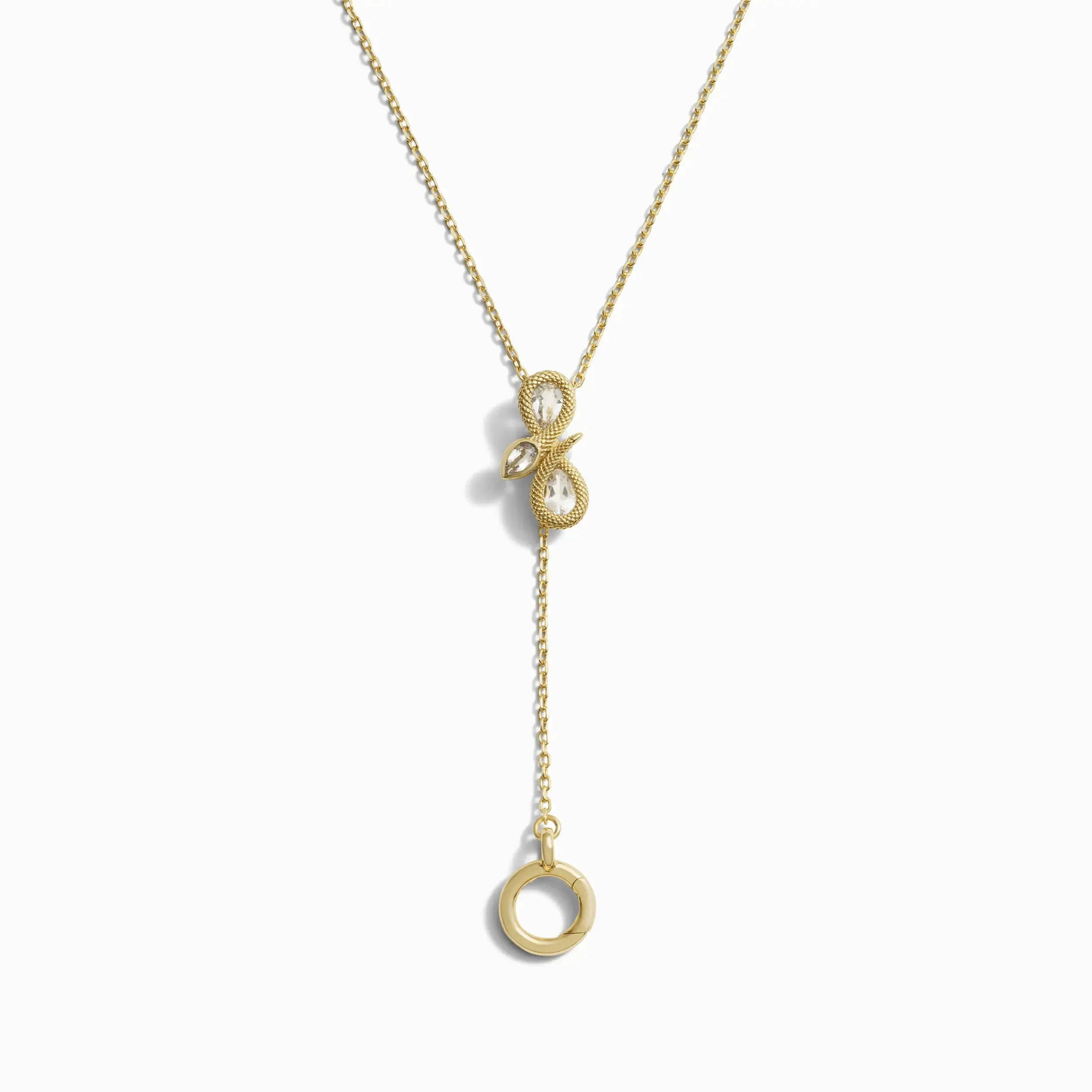 Infinity Snake Charm Collector Lariat