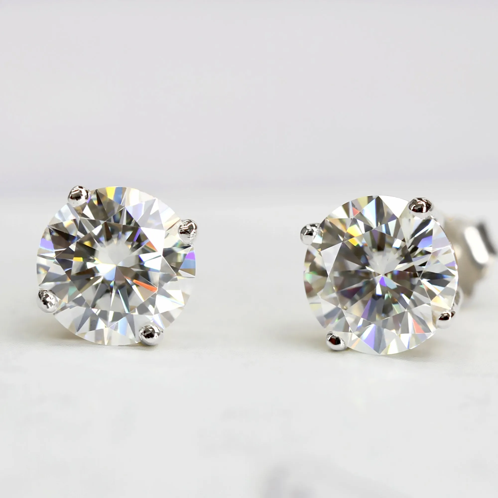 "Starry Nights" Mossanite Stud Earrings