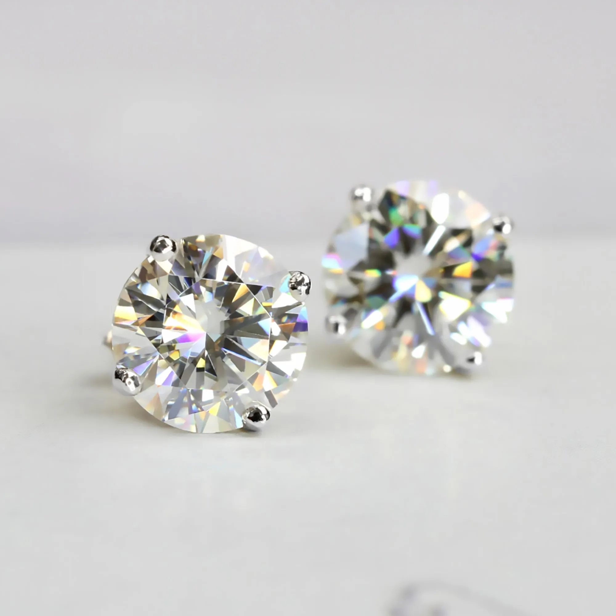 "Starry Nights" Mossanite Stud Earrings