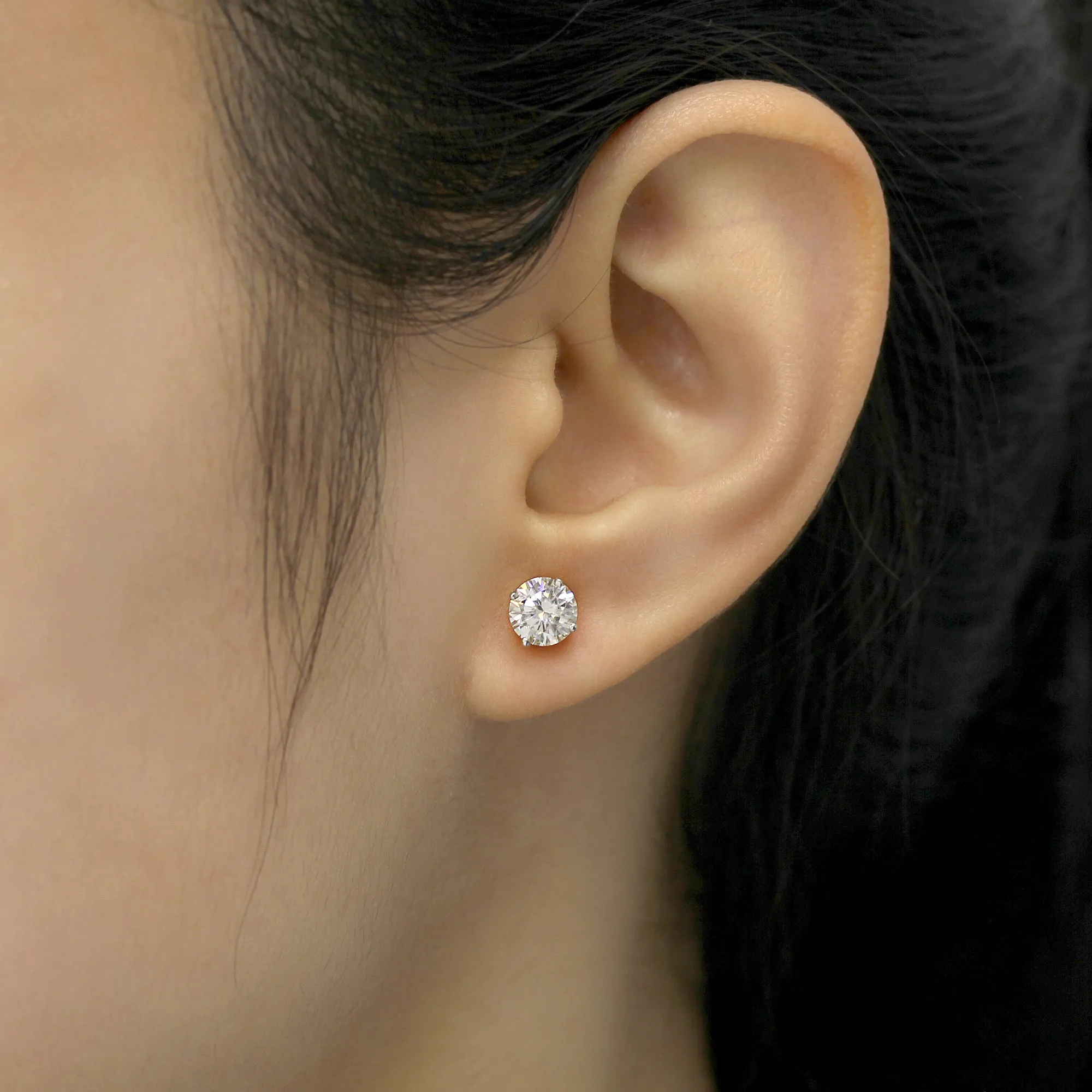 "Starry Nights" Mossanite Stud Earrings